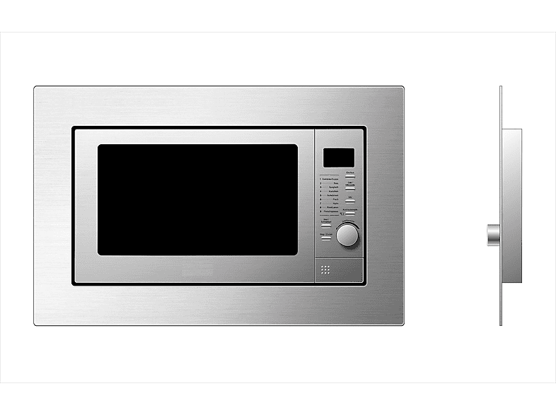 RESPEKTA Microondas integrable en color Inox
