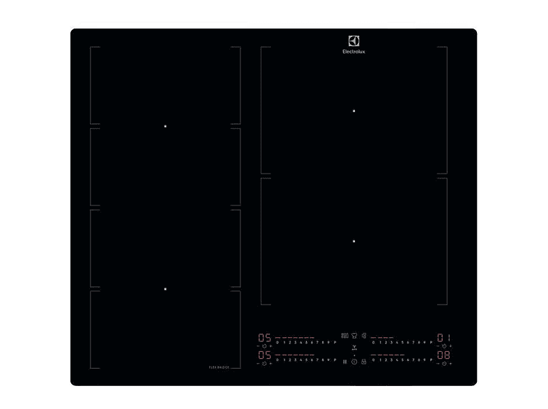 ELECTROLUX Placa de inducción en color Negro — 4 zone(s) zonas y 590 mm