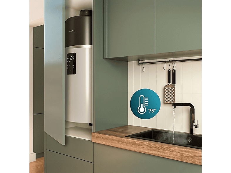 Termo eléctrico CECOTEC con 80 l en color Blanco — foto 7