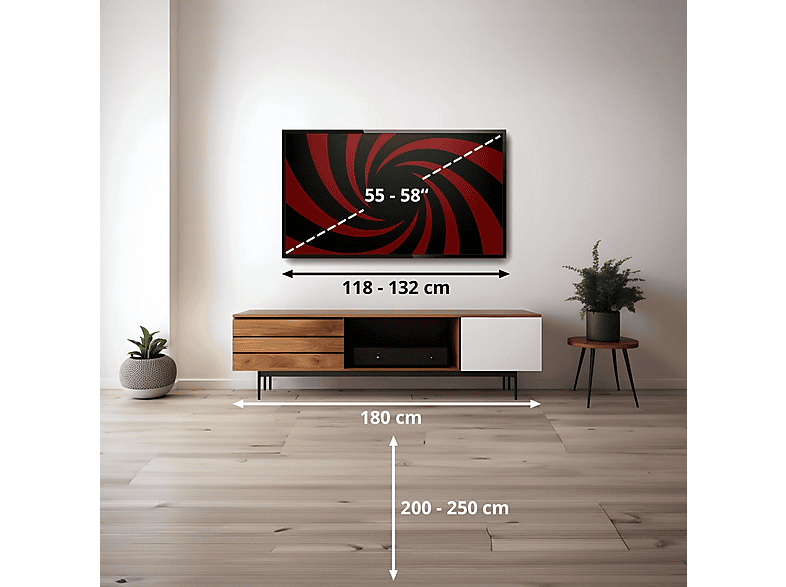 TV Mini LED 55" HISENSE en color Black, UHD 4K — foto 7