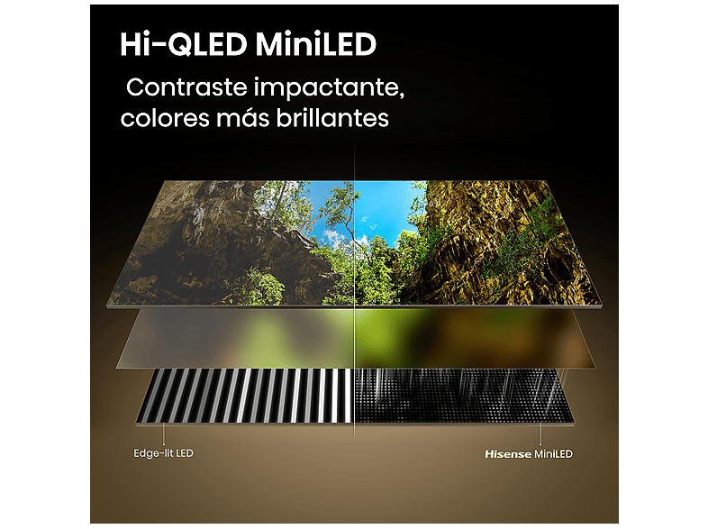 HISENSE TV Mini LED 85" UHD 4K (mod. 85E8S) en color Negro — foto 9