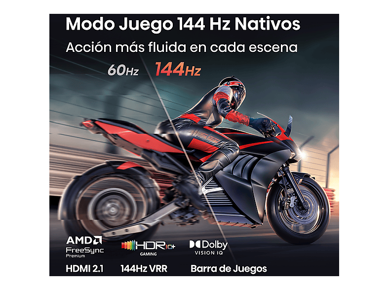 HISENSE TV Mini LED 85" UHD 4K (mod. 85E8S) en color Negro — foto 11
