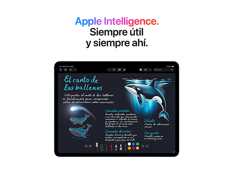 APPLE Tablet en color Blanco — 128 GB y 13" Liquid Retina — foto 5