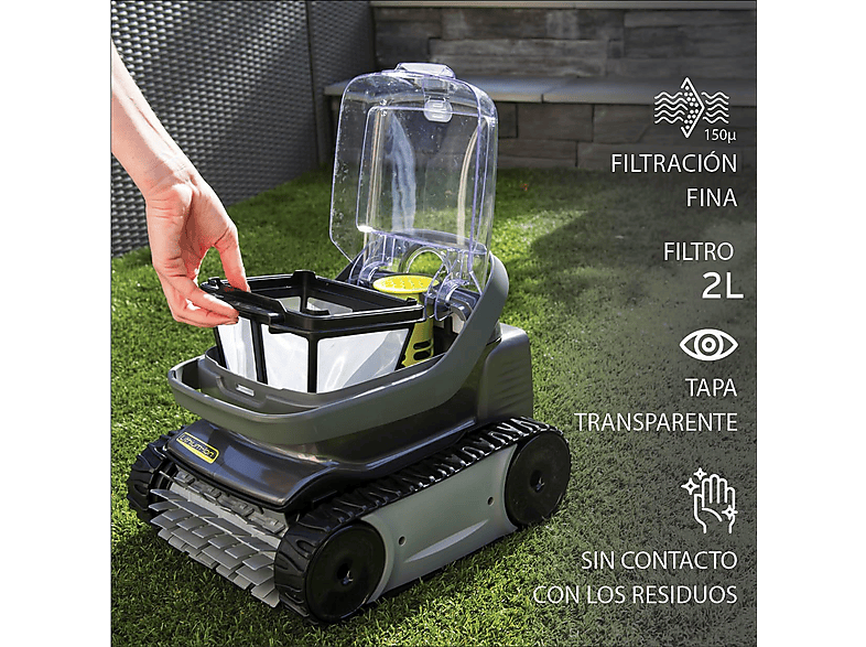 ZODIAC Robot limpiafondos 8 x 4 en color Gris — foto 3