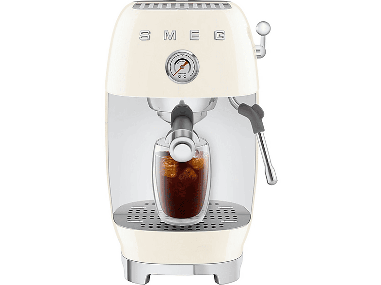 Cafetera espresso SMEG con 15 bar en color crema — foto 5