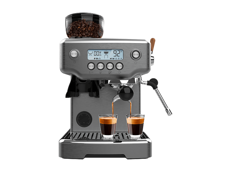 Cafetera express CECOTEC con 20 Bares en color Plata