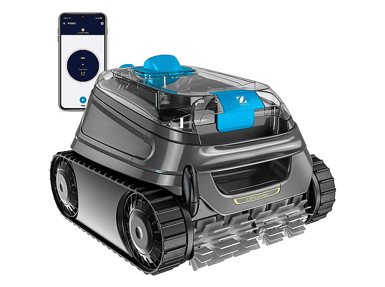 Robot limpiafondos ZODIAC en color Gris