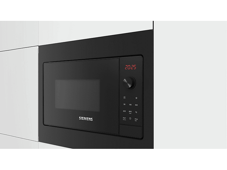 Microondas integrable SIEMENS en color Inox, 800 W — foto 3