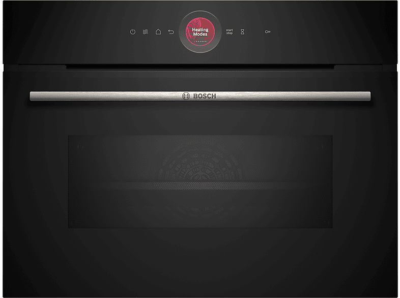 BOSCH Horno compacto en color Negro — Integrable y Hidrolítica