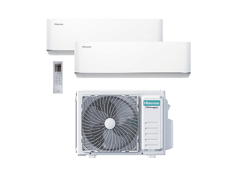Aire acondicionado Split 2 x 1 HISENSE con 2,236 fg/h en color Blanco — foto 5