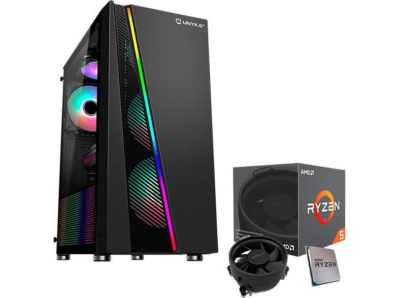 JOYBE COMPUTERS PC Gaming — AMD Ryzen™ 5 5600G y 32 GB RAM