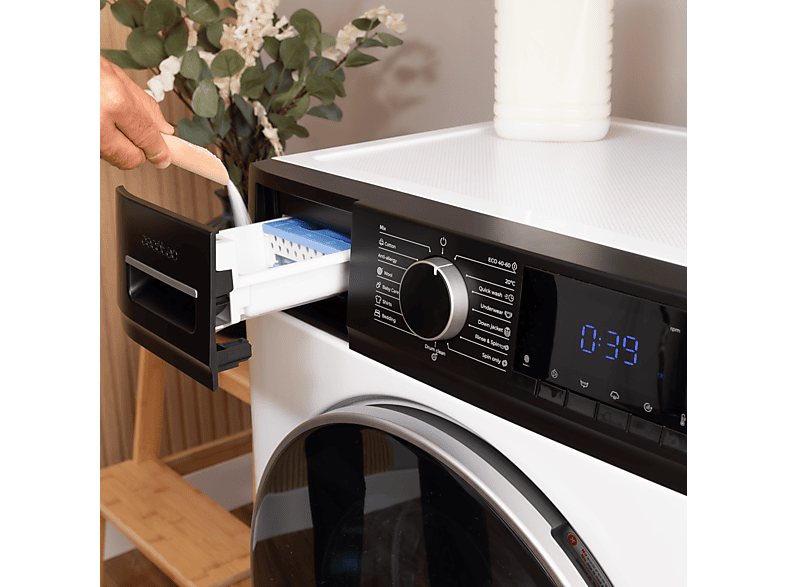 CECOTEC Lavadora carga frontal 8 kg (mod. Bolero DressCode 8610 Inverter) en color White — foto 12