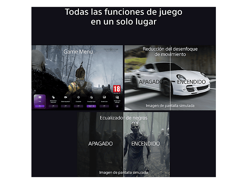 TV LED 43" SONY en color Negro, Direct LED — foto 11