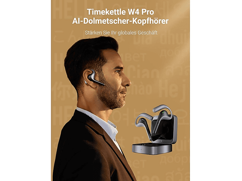 TIMEKETTLE Auriculares True Wireless Intraurales en color Negro — foto 5