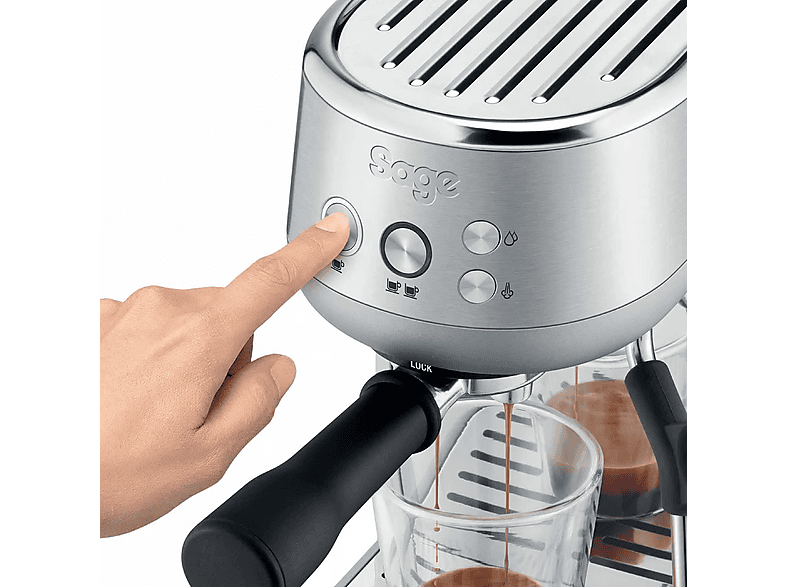 SAGE Cafetera express 9 bar (mod. Bambino SES450BSS4EEU1) en color Acero Inoxidable — foto 5