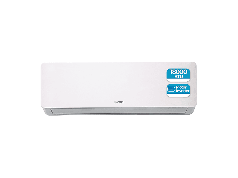 SVAN Aire acondicionado Split 1x1 1 W en color Blanco