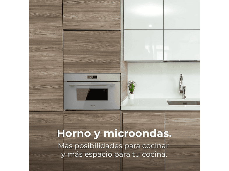 CECOTEC Horno con microondas en color Gris — Integrable y 34 l — foto 4