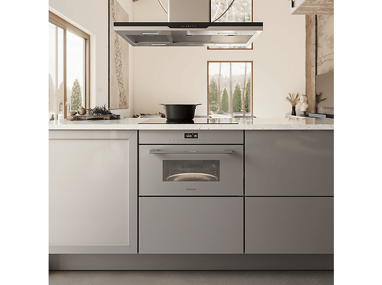 CECOTEC Horno con microondas en color Gris — Integrable y 34 l — foto 6
