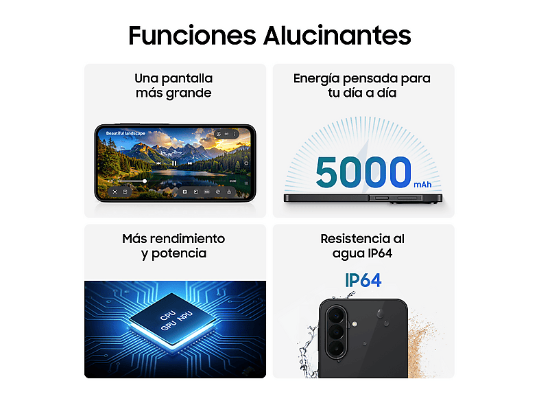 Móvil SAMSUNG en color Rosa Claro de 128 GB — foto 5