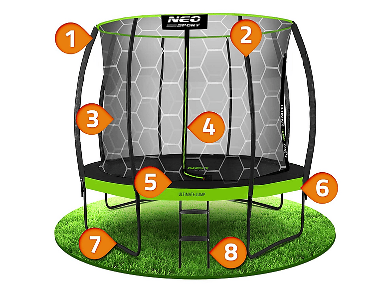 NORTHIO Trampolín — foto 5