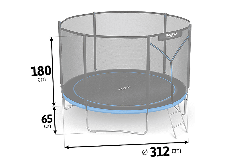 Trampolín NORTHIO con a partir de 6 año(s) — foto 3