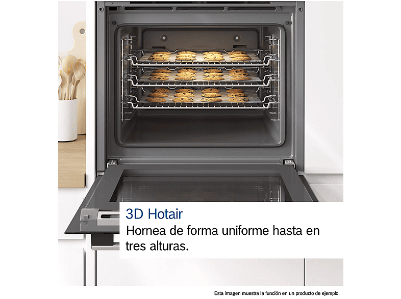 BOSCH Horno convencional Pirolítico en color Negro — foto 7