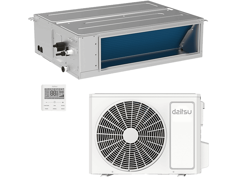 Aire acondicionado por conductos DAITSU en color Gris, 29000 fg/h