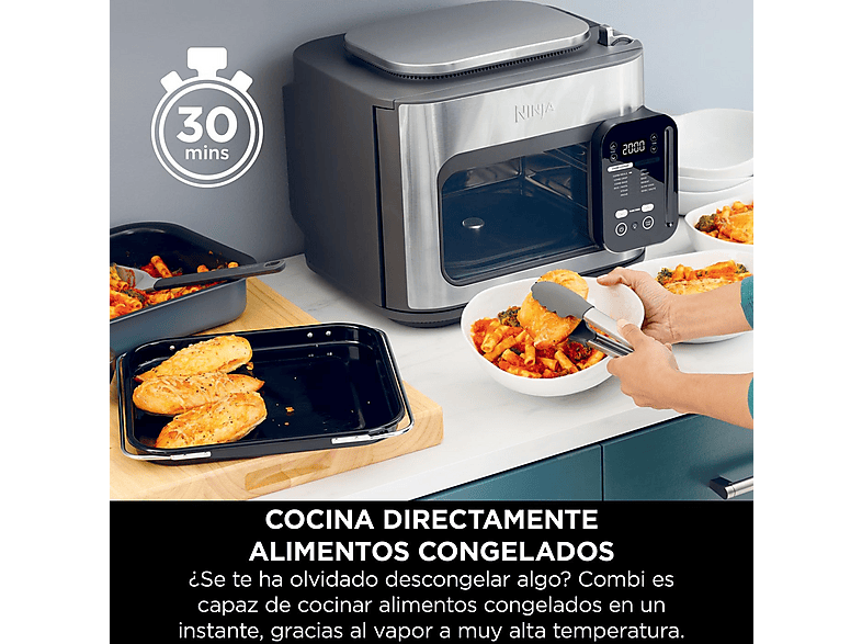NINJA Freidora de aire en color Negro, Acero inoxidable — 1780 W y 12,5 l — foto 6