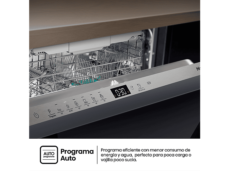 Lavavajillas integrable HISENSE en color Sin Panelar, 16 servicios — foto 5
