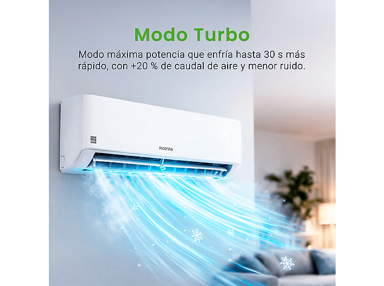 ROINTE Aire acondicionado Split 1 x 1 en color Blanco (mod. RX20) — foto 8