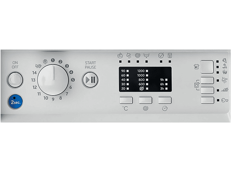 INDESIT Lavadora integrable en color Sin panelar (mod. BI WMIL 71252 EU) — foto 16