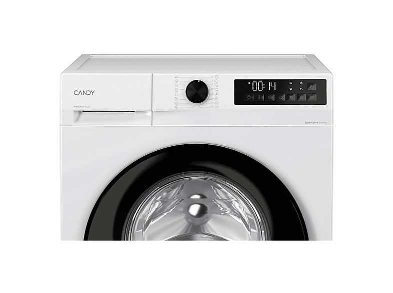 Lavadora carga frontal CANDY en color Blanco (mod. GD 410B8-S) — foto 4