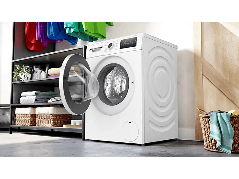 BOSCH Lavadora carga frontal 8 kg en color Inox — foto 3
