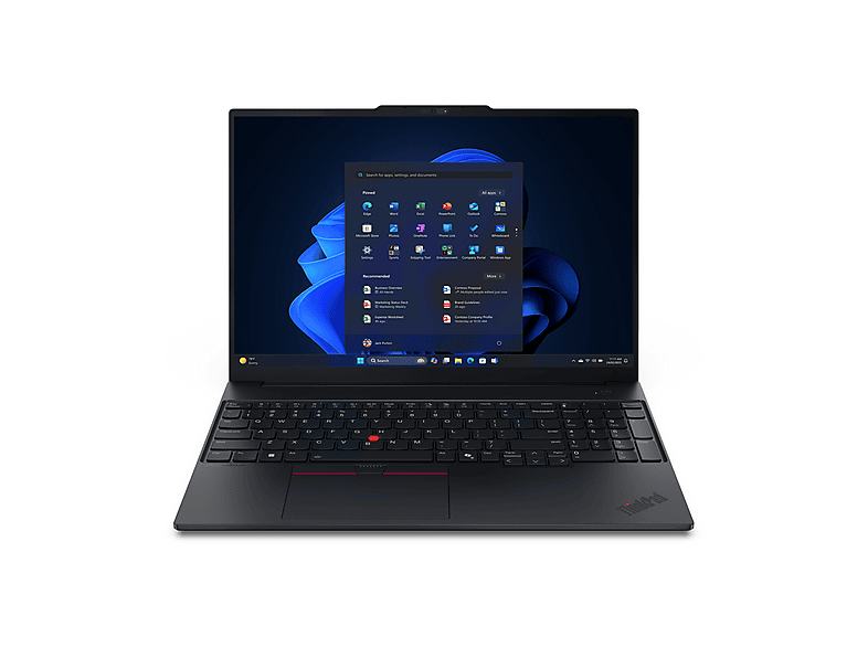 LENOVO Portátil en color Negro — 16 " WUXGA y Intel Core Ultra 7