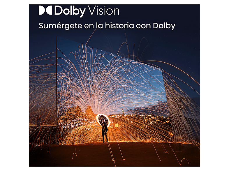 HISENSE TV LED 43" en color Negro — UHD 4K y Escalador 4K IA — foto 11