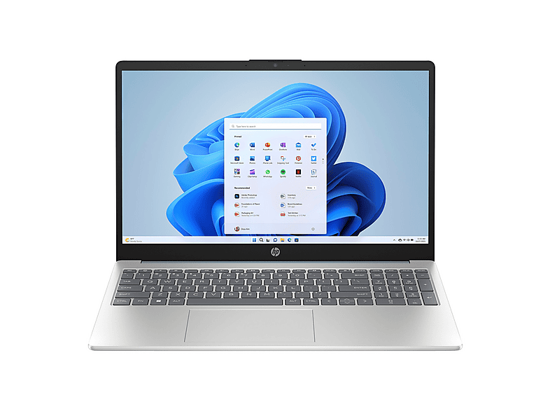 HP Portátil 15,6 " Full-HD (mod. 15-fd0344ns) en color Azul lunar