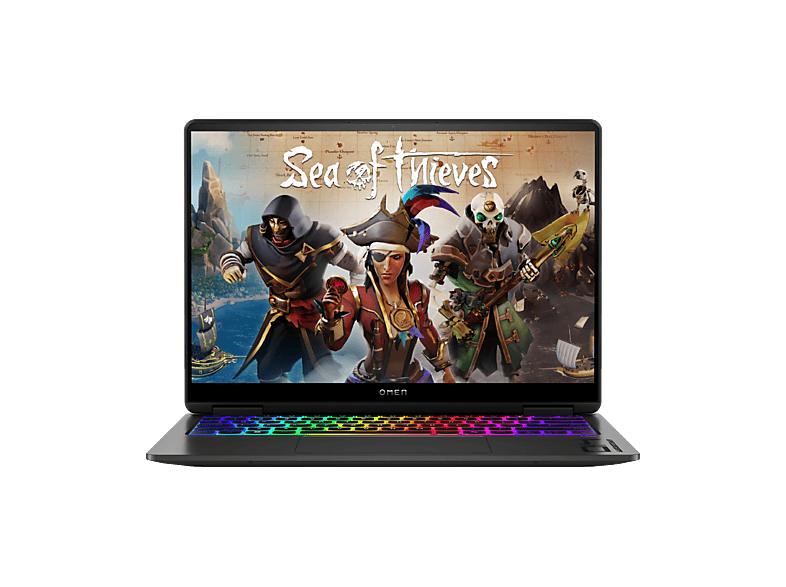 Portátil gaming HP en color Sombra negra, 14" 3K OLED