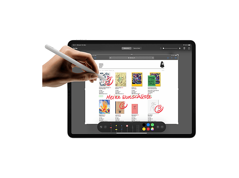 APPLE Tablet en color Plata — 128 GB y 12,9 " Retina — foto 8