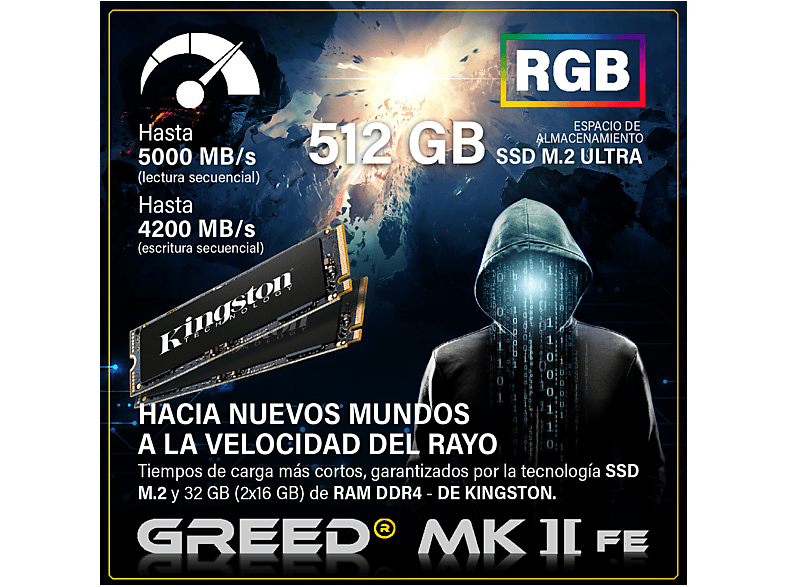 PC Gaming GREED, AMD Ryzen 5 — foto 5