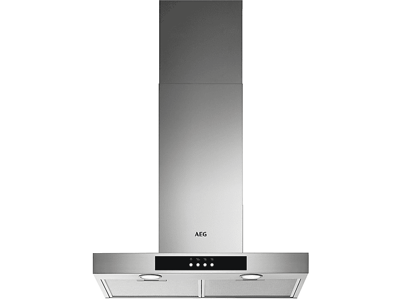 Campana decorativa AEG con 3 velocidades en color Inox