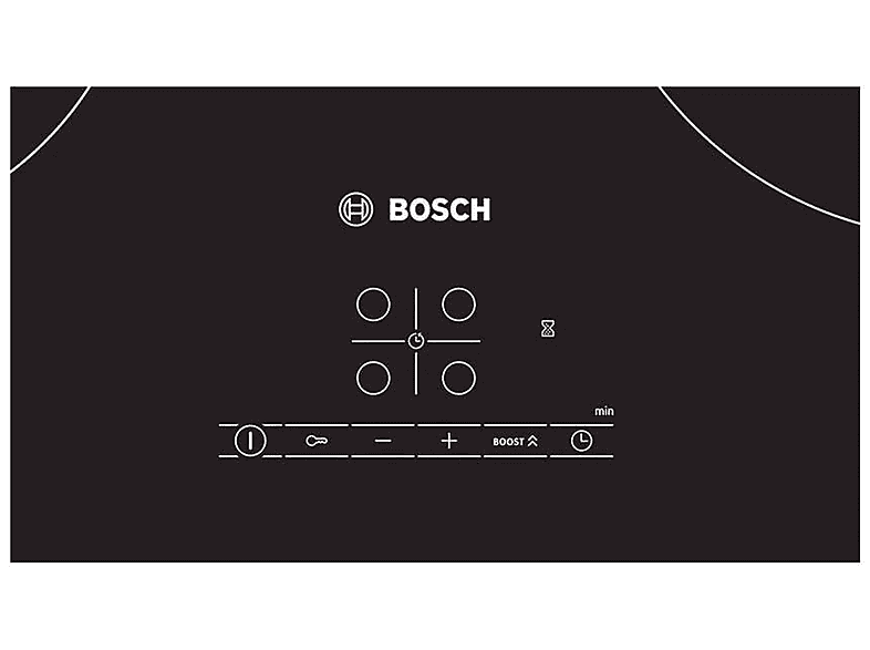 BOSCH Placa de inducción 4 zonas en color Negro — foto 3