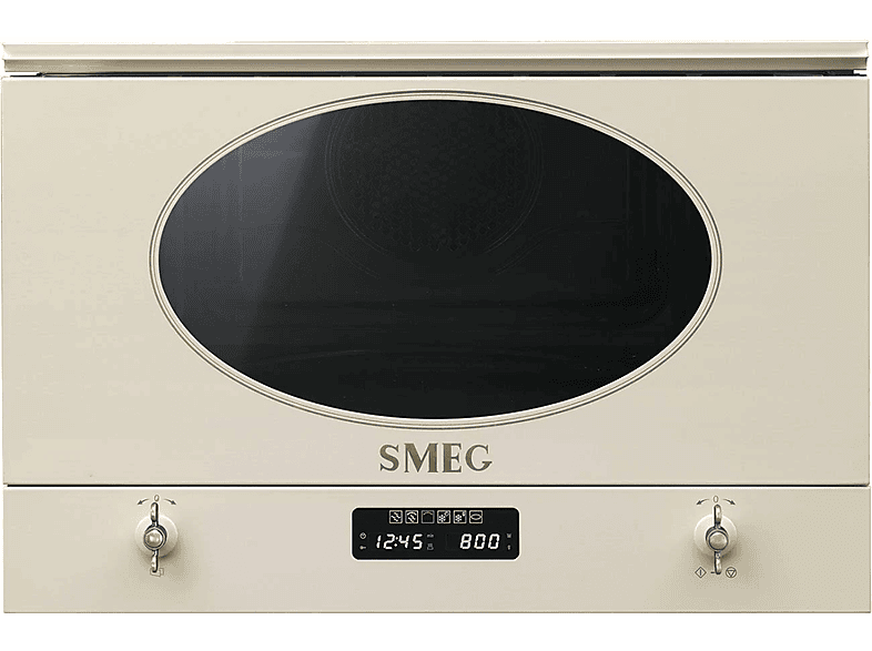 Microondas integrable SMEG en color Crema de, 850 W