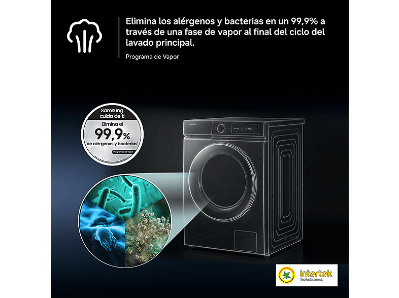SAMSUNG Lavadora carga frontal en color Blanco — 11 kg y 1400 rpm — foto 11