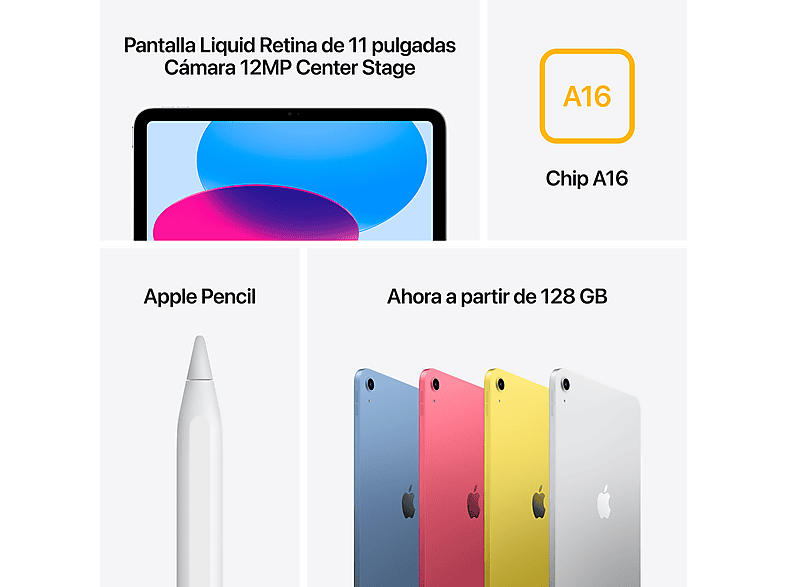 Tablet APPLE en color Amarillo de 128GB — foto 7