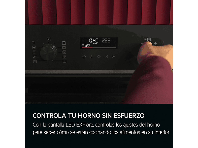 AEG Horno Multifunción en color INOX Antihuellas — foto 3