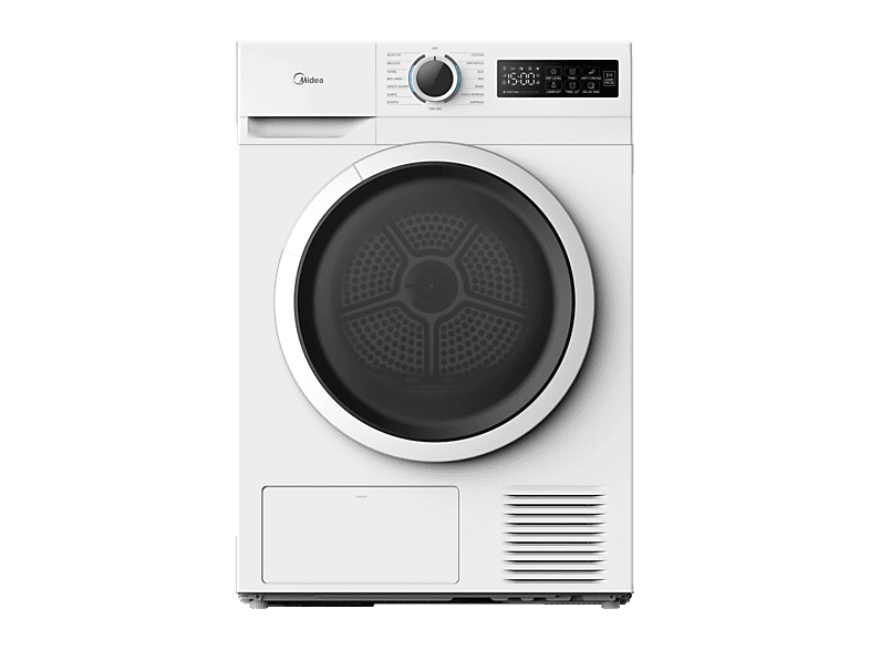 Secadora bomba de calor MIDEA con 8 kg en color Blanco