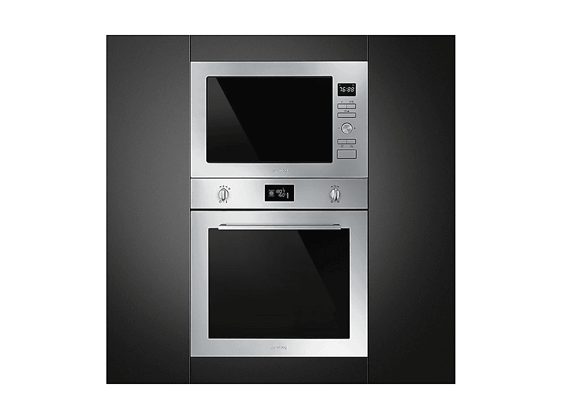 Microondas integrable SMEG en color Acero, 900 W — foto 3