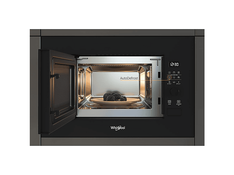 Microondas integrable WHIRLPOOL en color Negro, 1200 W — foto 4