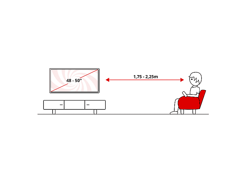 SONY TV LED 50" Direct LED (mod. Bravia 3) — foto 3