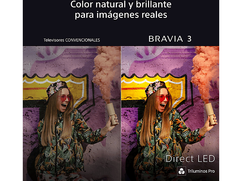 SONY TV LED 50" Direct LED (mod. Bravia 3) — foto 4
